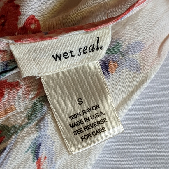 Wet Seal Floral Dress Size Small - Picture 5 of 7